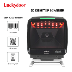 Escáner de lector de código de barras <span class=keywords><strong>QR</strong></span> 2D de escritorio de alto rendimiento Lector de pasaporte y escáner de tarjeta de identificación Escáner de código de barras - Product Image 4