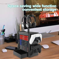 Support multifonctionnel pour disque CD Nintendo Switch Data Frog, support de jeu, rangement pour casque, compatible avec