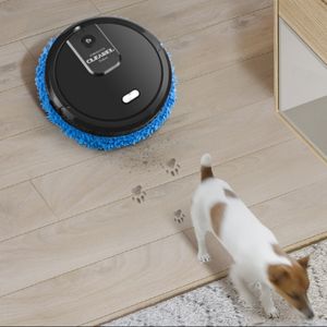 Robot hút bụi thông minh USB 3 trong 1 mới, không dây, quét, lau, làm sạch sàn nhà hoặc văn phòng - Product Image 5