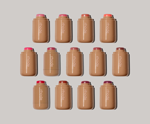 Rubor en Barra Multicolor <span class=keywords><strong>de</strong></span> Alta Pigmentación y Larga Duración, <span class=keywords><strong>Maquillaje</strong></span> Monocromático para Mejillas, Acabado Natural, Resistente al Agua, Mineral - Product Image 2