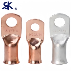 Nhiệm vụ nặng nề ul chứng nhận Đồng Lugs dây thiết bị đầu cuối | tiêu chuẩn Mỹ kết nối điện #8-4/0awg với RoHS CE tuân thủ - Product Image 1