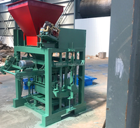 KL4-40 De Qualité Supérieure Bloc De Ciment Faisant Des Machines De Brique de Verrouillage Bloc Faisant Des Machines Presse Manuelle Brique À Vendre