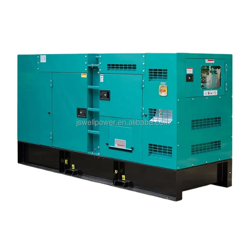 Generator Diesel Super Sunyi Fase Tunggal 20Kw 30Kva 30Kw 40Kva 80kw 100Kva 100Kw 125Kva Genset Tahan Lama