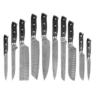Juego de <span class=keywords><strong>Cuchillos</strong></span> de Cocina de 10 Piezas, Diseño Damasco, <span class=keywords><strong>Cuchillos</strong></span> Japoneses, Juego de <span class=keywords><strong>Cuchillos</strong></span> de <span class=keywords><strong>Chef</strong></span>, <span class=keywords><strong>Cuchillos</strong></span> de Cocina de Acero Inoxidable <span class=keywords><strong>para</strong></span> Cortar - Product Image 1