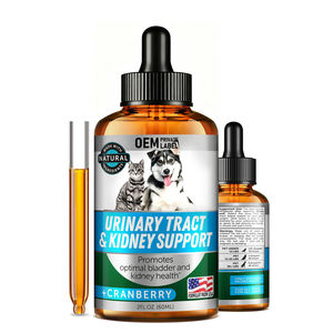 OEM/ODM Suplementos para el cuidado de la salud de las mascotas Gotas líquidas del tracto urinario para la salud urológica Antiinflamatorio - Product Image 2