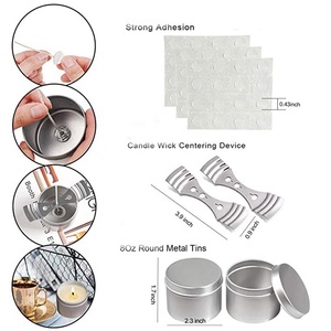 Kit <span class=keywords><strong>de</strong></span> fabrication <span class=keywords><strong>de</strong></span> bougies DIY en gros avec <span class=keywords><strong>cire</strong></span> <span class=keywords><strong>de</strong></span> <span class=keywords><strong>soja</strong></span> <span class=keywords><strong>de</strong></span> noix <span class=keywords><strong>de</strong></span> coco, <span class=keywords><strong>cire</strong></span> <span class=keywords><strong>d</strong></span>'<span class=keywords><strong>abeille</strong></span>, mèche en bois, pot à bougie en étain, huile parfumée - Product Image 3