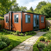 Maison conteneur extensible étanche à déploiement rapide FLKT, garantie 2 ans, usine source, maison modulaire préfabriquée moderne