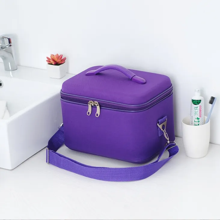 صندوق مكياج كبير محترف من Mary Yan متعدد الوظائف محمول حقيبة تخزين قماش أكسفورد حقيبة مكياج مجموعة فن الوشم على الأظافر