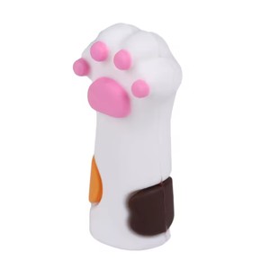 Cuticle Nipper Cat Paw Protective Cover Sleeve Set Dead Skin Tweezers Nail Scissors <b>Cap</b> Pedicure Tool Nipper Cover Sleeve - Product Image 4