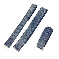 Ruban de fixation de taille personnalisée fils réutilisables cordons sangle de batterie antidérapante sangle en cuir crochet et boucle avec boucle
