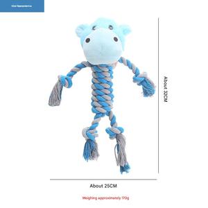 Juguete Masticable para Mascotas con Forma de Animal, Ecológico, de Cuerda y Felpa, para Interiores y Exteriores, Top Ventas 2026 - Product Image 6