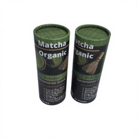 Emballages cylindriques pour cosmétiques, contenants personnalisés avec logo imprimé, tube en papier kraft rond à ouverture par pression