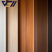 VELL OEM Vente en gros Plaques de panneau en bambou imperméables Panneau mural décoratif en bois de placage de charbon de bambou