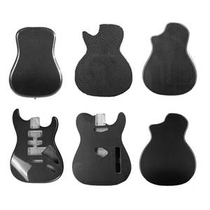 Guitare électrique en fibre de carbone pure, garde-corps de manche en fibre de carbone, corps de guitare, oud, harpe, banjo, <span class=keywords><strong>mandoline</strong></span> - Product Image 4
