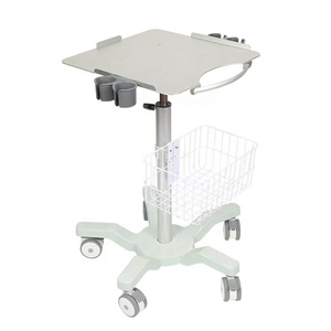 Carrito para Escáner Ultrasónico con Ruedas Silenciosas Anti-enredos, Monitor Ajustable, Garantía de 3 Años, Soporte Técnico en Línea - Product Image 6