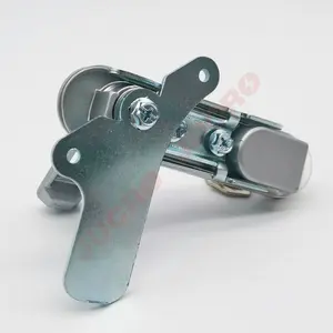 DLP302 Nanometer Matte Silver Padlockable Plane Lock For Electr Cabinet