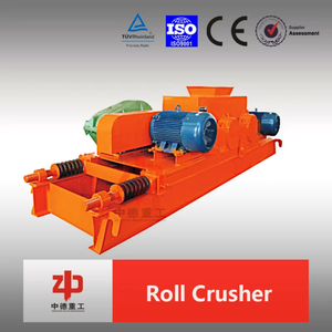 Doppelwalzenbrecher Max. 300 TPH Zahnwalzenbrecher mit PLC & AC-Motor für Stein- und Erzbewirtschaftung Chinesischer Lieferant - Product Image 3