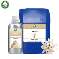Huile Essentielle de Néroli Pure, Parfum Naturel pour Soins de la Peau et Parfumerie, Vente en Gros, OEM, Marque Privée