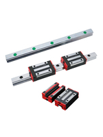 Rail de guidage linéaire haute précision HLTNC HGR15-HGR65 jusqu'à 6000 mm pour machines-outils CNC, équipements automatisés, imprimantes 3D