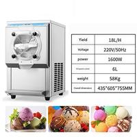 Machine à fabriquer des glaces, congélateur à glaces dures, commercial, pour hôtel, buffet, comptoir de desserts et services de traiteur