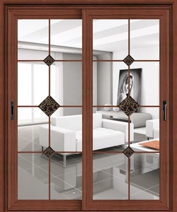 Porte coulissante en aluminium de haute qualité au design moderne pour <span class=keywords><strong>cuisine</strong></span> et salon, en alliage d'aluminium, manuelle - Product Image 2