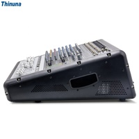 Thinuna PMX-H profesyonel 8 kanal ses DJ mikseri Blueteeth ses mikseri ses Karaoke Phantom 48V Powered amplifikatör mikser