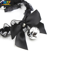 Collier en dentelle noire FHTF, accessoires de jeu de rôle, outils de flirt pour couples, jouets de bondage BDSM pour hommes