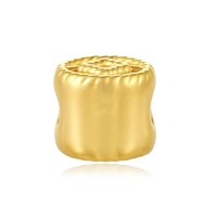 Mini Bracelet de pièce de monnaie en cuivre en or massif 24K perlé Unique Micro or dur accessoires de bijoux haut de gamme composants de résultats de bijoux