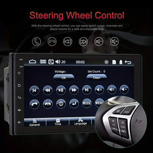 10-inch Android Car DVD Player 2 DIN đài phát thanh xe hơi với wifi FM BT GPS navigation SWC gương-liên kết xe Stereo autoradio phổ - Product Image 4