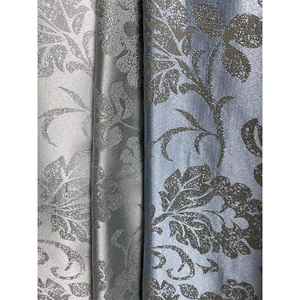 European Style Curtain Fabric Cushion <strong>Tablecloth</strong> Heavy Sofa Cloth Chenille Jacquard Upholstery Fabric - Product Image 1