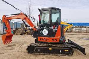 รถขุดฮิตาชิ ZX55 มือสองนำเข้าจากญี่ปุ่น รถขุดขนาดเล็ก ฮิตาชิ ZX 50 55 60 70 รถขุดมือสอง - Product Image 4