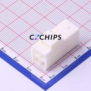 YLR-04VF Housing (Wire-to-Board / Wire-to-Wire) P=4.5mm Connector ( Jack Structure: 2x2P )( Pitch: 4.5mm )( Number of Rows: 2 ) - Product Image 1