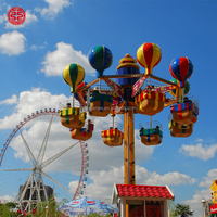 Attraction de fête foraine extérieure pour adultes, jeu de parc d'attractions à thème palpitant, Tour de ballons rotative Samba, Manèges de fête foraine à vendre