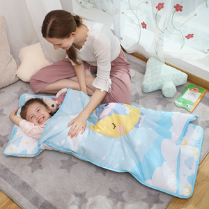 <span class=keywords><strong>Elefante</strong></span> unisex Kid Sleeping Mat Almohada extraíble Dibujos animados Niño Siesta Mat para guardería y preescolar - Product Image 2