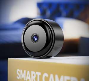 Baterai AI Mini kamera keamanan rumah WiFi jaringan Night Vision Alarm pelacak gerakan dalam ruangan kamera Cc CCTV - Product Image 6