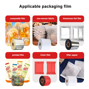 Machine <span class=keywords><strong>d</strong></span>'emballage verticale automatique à plusieurs têtes avec moteur pour aliments, fruits secs, noix, amandes, noix de cajou, sacs en plastique et en papier - Product Image 5