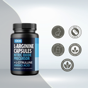 Cápsulas de L-Citrulina OEM/ODM para Adultos, 3000mg, <span class=keywords><strong>Pre</strong></span>, Post e Intra Entrenamiento - Product Image 2