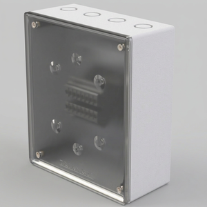 Reliable IP66 Rated Electronics Instrument <b>Enclosure</b> Electrical Waterproof Weatherproof ABS <b>Plastic</b> Distribution Junction Box - Product Image 4
