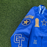 Blouson Bomber Homme Personnalisé à Col Montant Imprimé avec Logo Avant, Collection Automne 2025 – Tendance et Qualité Supérieure, Vente Flash