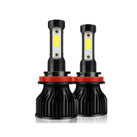 Fournisseur d'origine V7 4 côtés phares LED en gros 9004 9007 H1 H3 H11 9006 feux de route phare LED pour voitures