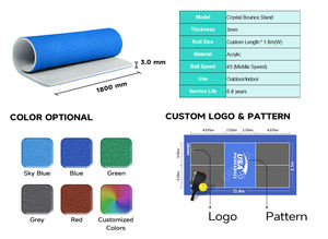 Cancha <span class=keywords><strong>de</strong></span> Pickleball Profesional, Resistente, Reciclable, <span class=keywords><strong>de</strong></span> PVC, Impermeable y Resistente al Fuego, para Interiores/Exteriores, Diseño Gratuito <span class=keywords><strong>de</strong></span> Fábrica Líder - Product Image 4