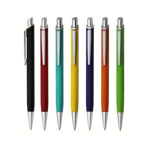 Bolígrafo Personalizado con Logotipo Colorido, Cuerpo Metálico Deportivo para Publicidad, Regalos Empresariales, Escolares y de Adviento - Product Image 1