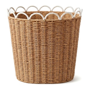 Clothing Organizer Round Storage <b>Basket</b> Eco-Friendly Laundry <b>Hamper</b> <b>For</b> Home Use - Product Image 5