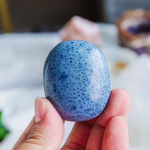 Piedras de Coral Azul Natural Pulimentadas, Cristales para Sanación Energética, Seguras para Halloween/Navidad/Año Nuevo - Product Image 6