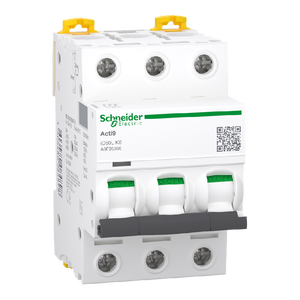 Nouveau et original A9F95306 Acti9 IC60L Disjoncteur 3P 6A <span class=keywords><strong>Crbe</strong></span> K Stock en entrepôt PLC - Product Image 1