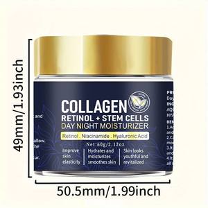 Crème hydratante de jour au collagène, au rétinol, à la nicotinamide et à l'acide hyaluronique pour un teint éclatant et une peau douce - Product Image 3