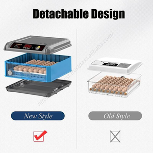 Incubateur automatique 128 œufs pour 64-320 œufs, taux d'éclosion élevé, vente en gros - Product Image 3