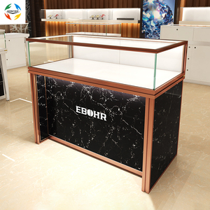 Vitrine <span class=keywords><strong>d</strong></span>'exposition en verre <span class=keywords><strong>d</strong></span>'<span class=keywords><strong>occasion</strong></span> avec cadre en métal argenté, étagères, <span class=keywords><strong>comptoir</strong></span> <span class=keywords><strong>de</strong></span> vente au <span class=keywords><strong>d</strong></span>étail pour téléphone portable, à vendre - Product Image 5