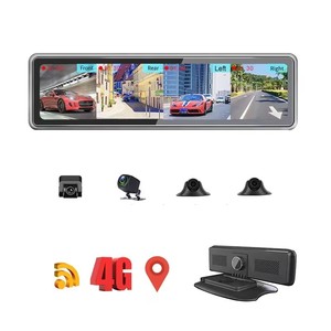 <span class=keywords><strong>360</strong></span> độ 4G HD 720P Wifi ứng dụng giám sát từ xa 4 kênh <span class=keywords><strong>Android</strong></span> 9.0 Dash Cam GPS xe ghi video Bảng điều khiển máy ảnh - Product Image 2