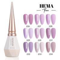 Vernis à ongles en gel LED UV vegan de haute qualité 100% sans HEMA, vente en gros OEM, écologique, longue durée, fournitures pour ongles pour le bricolage professionnel